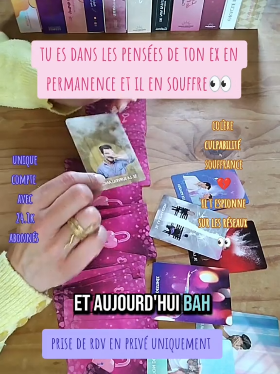 tu es dans les pensées de ton ex en permanence et il en souffre#developpementpersonnel #rupture #guidance #tiragesentimental #ex 