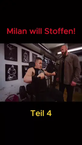 Milan will Stoffen! Teil 4 #gym #Fitness #trainieren #johannesluckas #coach 