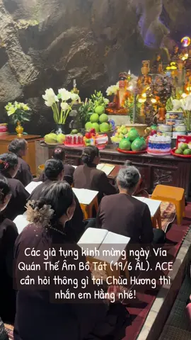 Nam Mô Hương Tích Sơn Quán Thế Âm Bồ Tát 🪷 #độnghươngtích #chùahương #emhằngchùahương 
