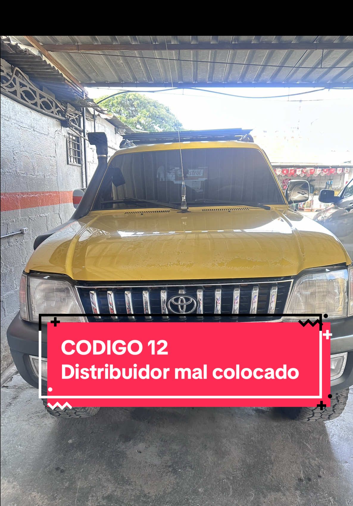 Toyota LAND CRUISER PRADO O serie 90 conocida en Venezuela como MERU. Presentaba el código de falla número 12 el cual corresponde a señal de RPM. #venezuela🇻🇪 #barquisimeto #elguaromecanico #mecanicaautomotriz #guaromecanico 