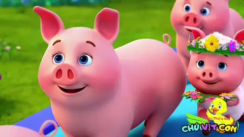 Heo con vui vẻ #videotiktok #nhacvuinhon #hottrend #nhacthieunhi #hoathinh #comheodat #HeoCon 🐖 #viraltiktok 