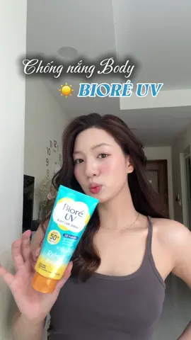 Mê chống nắng body này gấp 10 nha mấy bà ơi #BioréUV #kemchongnang #Chongnang #Duongthe #learnontiktok    