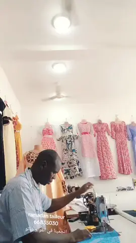 #tiktoklive #livehighlights رمضان خياطه ملابس نسائية تشادي فى انجمينا انقوبو شاتو 