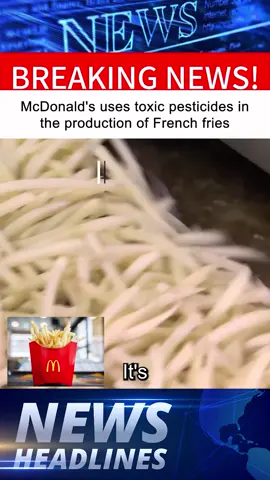 Oh,I think i will never eat McDonald’s french fries again!!😔😔#mcdonalds #breakingnews #frenchfries #toxic #food 