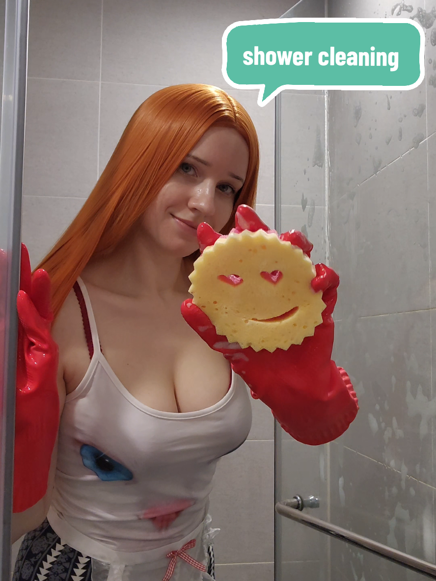 satisfying videos for sleep cleaning asmr spay clean lifestyle #girlscleaning #CleanTok #housewife #rubbergloves  #creatorsearchinsights 