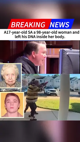 A 17-year-old SA a 98 yeas old woman and left his DNA inside her body.#tiktok #us #news 