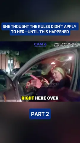She Thought the Rules Didn’t Apply to Her—Until This Happened #cops #bodycamcops #copsoftiktok #police