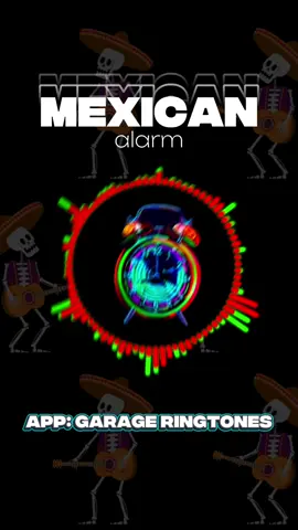 POV: you overslept again and this alarm comes to save your day 🎶⏰ #mexicanalarm #funnytone #alarm #mexico 