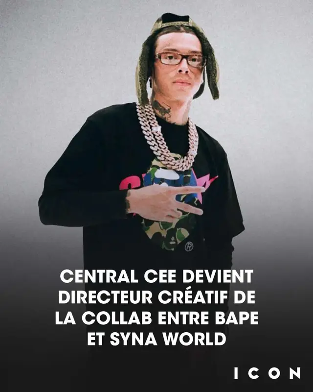 @Spotify a choisi le rappeur de l’ouest de Londres pour diriger la prochaine collection Bape x Synaworld en tant que directeur créatif, mêlant l’héritage streetwear de la marque à l’énergie de son propre label, SYNA World. Les meilleurs auditeurs de Cench sur Spotify pourront avoir un accès anticipé en étant les premiers à se rendre au BAPE STORE de Londres demain, le 24 septembre. Ensuite, la collection complète arrivera en novembre, accompagnée de playlists et d’activations imaginées par Cench tout au long du lancement. #CentralCee #Bape #SynaWorld #Streetwear #mode