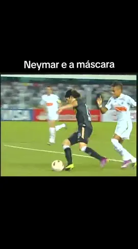 O dia em que Neymar foi expulso por comemorar usando máscara #futebol #futebolnostalgico #neymarjr #neymar #santos 
