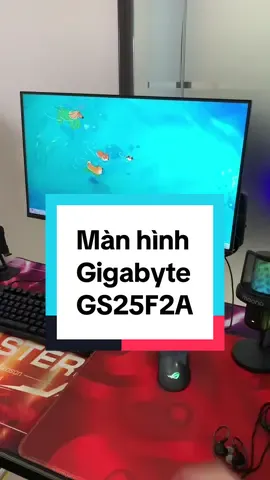 Anh em đánh giá sao về mẫu màn hình gaming mới toanh này đến từ Gigabyte. Hiện nay nếu anh em cần màn có tần số quét 240hz thì có rất nhiều sự lựa chọn nhưng một mẫu màn đến từ thương hiệu nổi tiếng như Gigabyte sẽ giúp anh em cảm thấy yên tâm hơn rất nhiều khi lựa chọn. Màn hình Gigabyte GS25F2A #gigabyte #monitor #gs25f2a 