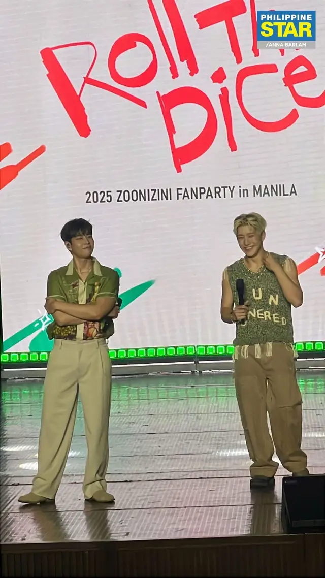 MJ and Jinjin, a subunit of K-pop boy group ASTRO, spread joy and created unforgettable moments with Filipino fans, called AROHA, during their 