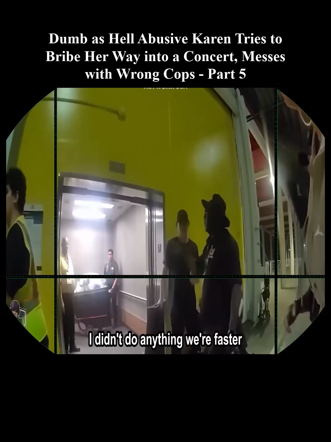 Dumb as Hell Abusive Karen Tries to Bribe Her Way into a Concert, Messes with Wrong Cops - Part 5 #foryou