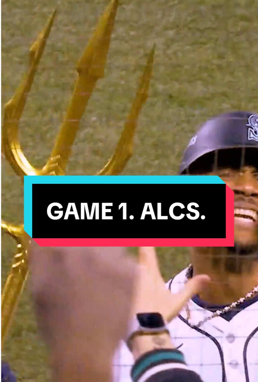 We have reached the ALCS. Mariners and Blue Jays meet tonight for Game 1 in Toronto ⚾ 🎵 