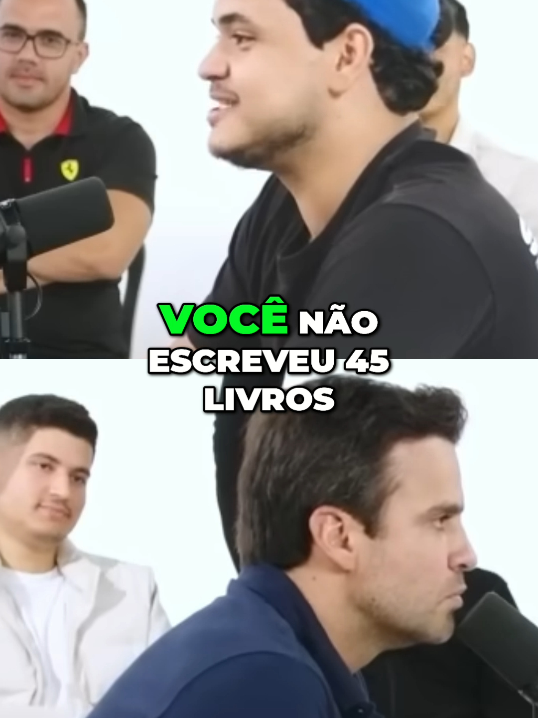 Você escreveu 45 livros? Eu escrevi.... 📚😎 #PablloMarçal #RedCast #PodcastBrasil #CortesRedCast #DebateQuente #Mindset #Bilionário #Confronto #CortesPodcast #RedCastOficial #PabloMarçal #Discussão #Financeiro #HumorInteligente 🎙️ Créditos: 👉 Canal original: [RedCast Oficial] 👉 Convidado: [Pablo Marçal]