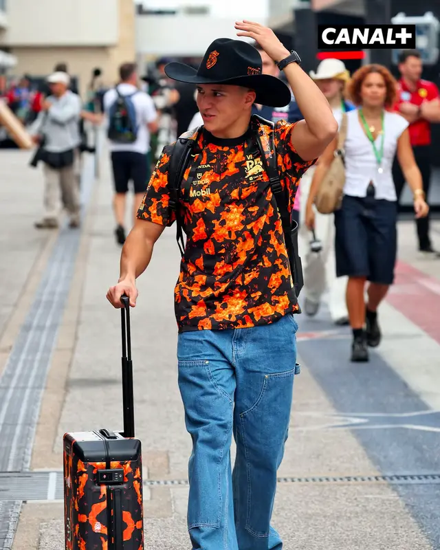 des cow-boys ou des pilotes on sait pas en fait #F1 #USGP #sportstiktok #Motorsport #yihaa