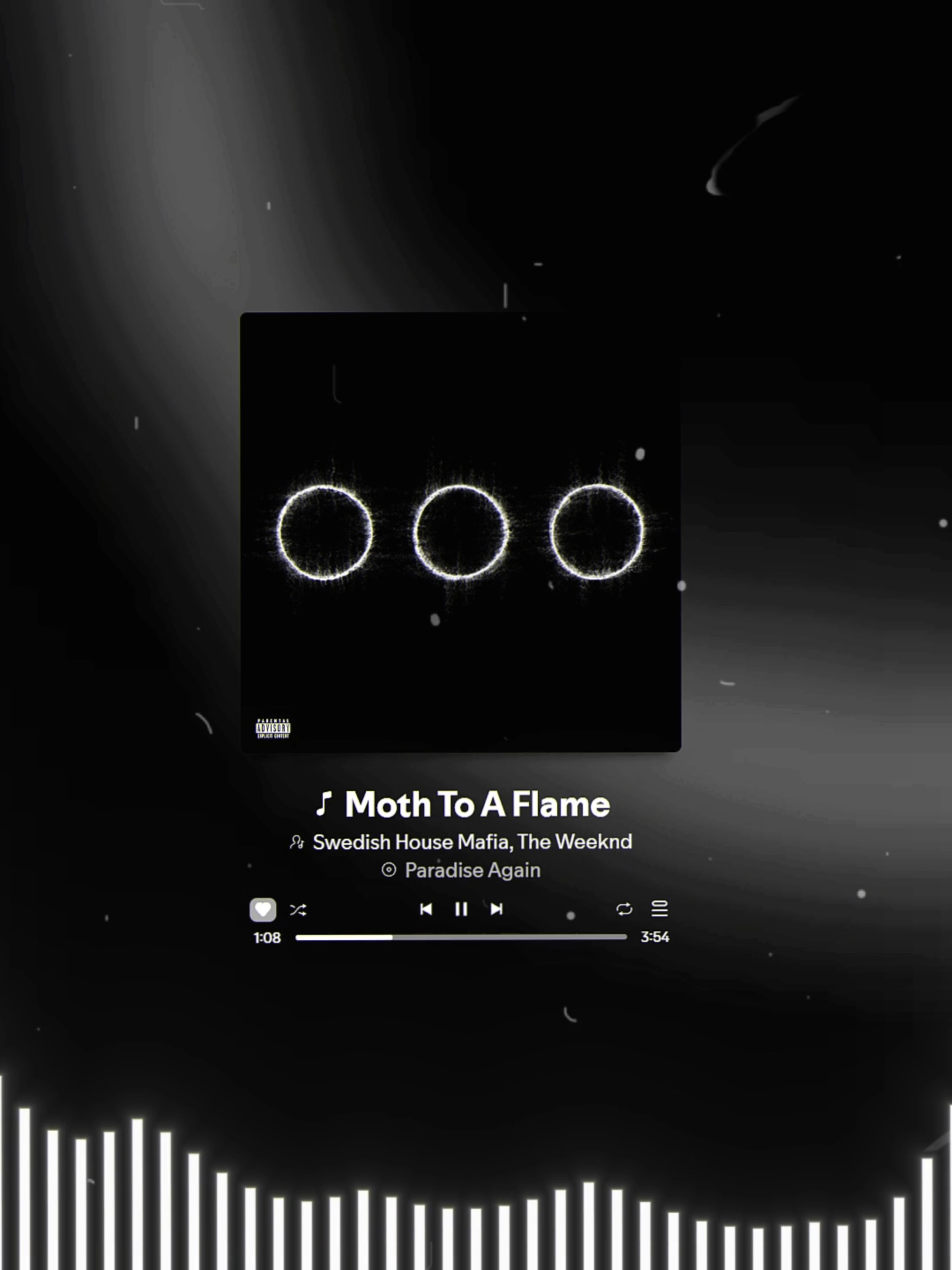 Moth to a flame #theweeknd #abeltesfaye #fyp #mothtoaflame #swedishhousemafia