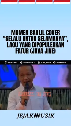 Eh, ternyata Pak Menteri satu ini bisa nyanyi juga ya! 😁 • Credit: @wiliamkt0real  #Bahlil #FaturSelaluUntukSelamanya #FaturJavaJive  #JejakMusik #JejakMusikIndo     