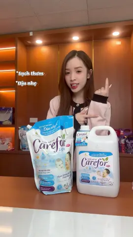 Nước giặt Carefor light dịu nhẹ cho da #carefor #light #thtvietnam #hangmoive 