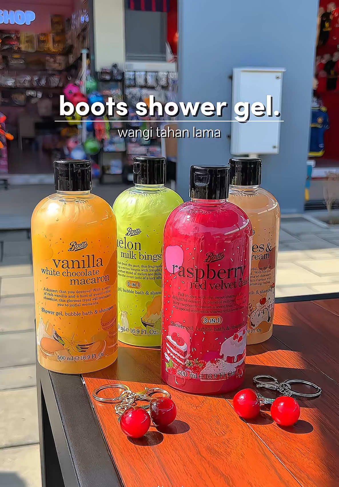 love weh! 3in1 boleh buat as shampoo, bath gel & bubble bath ✨ wangiiiiii dooh!!! #showergel #bathgel #showergelviral #bootsshowergel #showergelwangi 