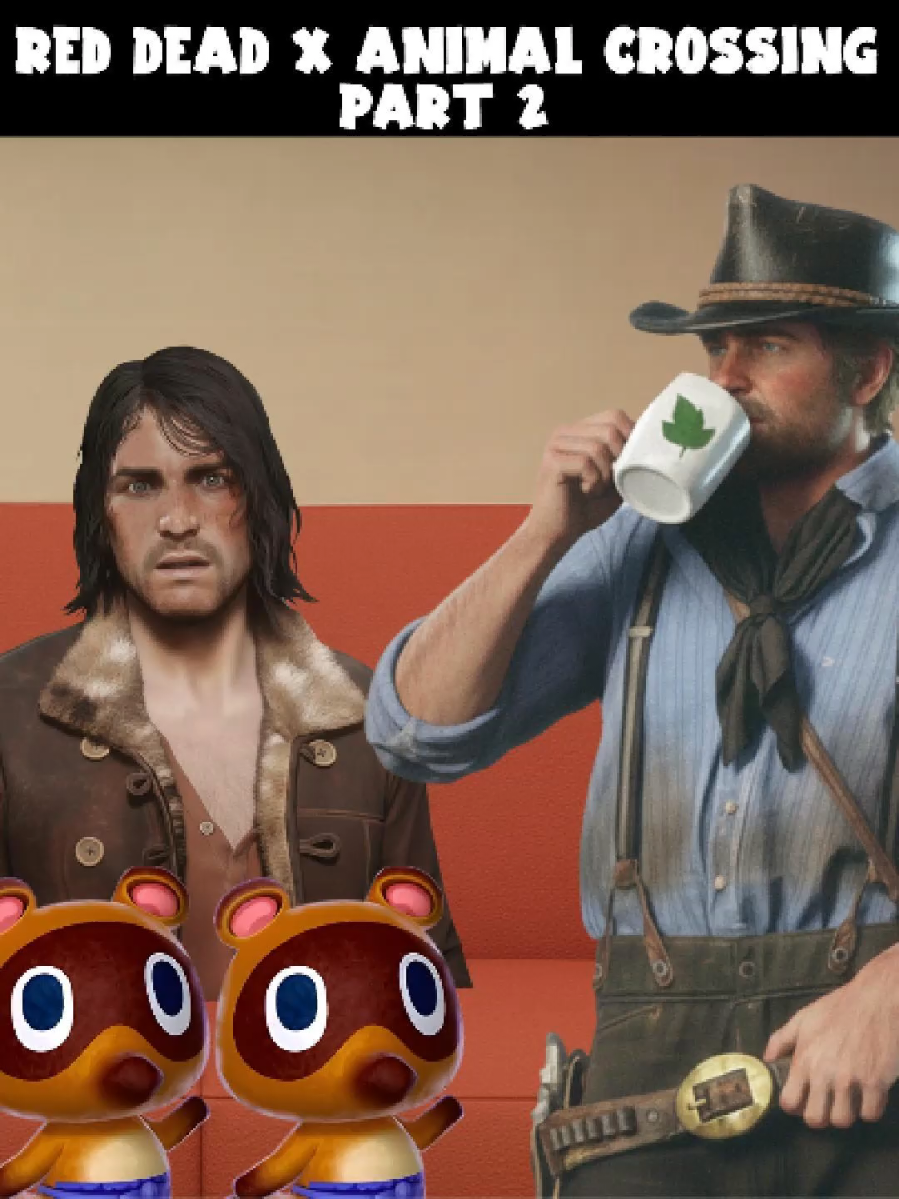 Red Dead x Animal Crossing Part 2 #rdr2 #reddeadredemption2 #animalcrossing #arthurmorgan #parody 