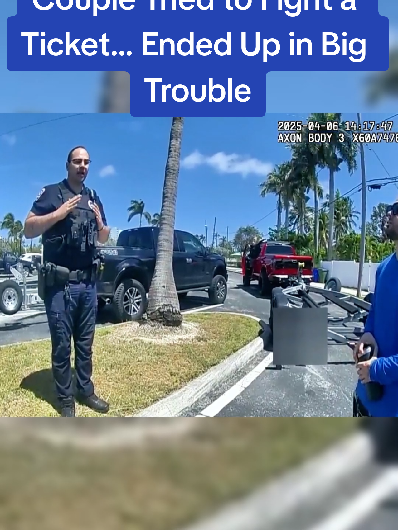 Couple Tried to Fight a Ticket… Ended Up in Big Trouble #bodycamcops #karma #copsoftiktok 
