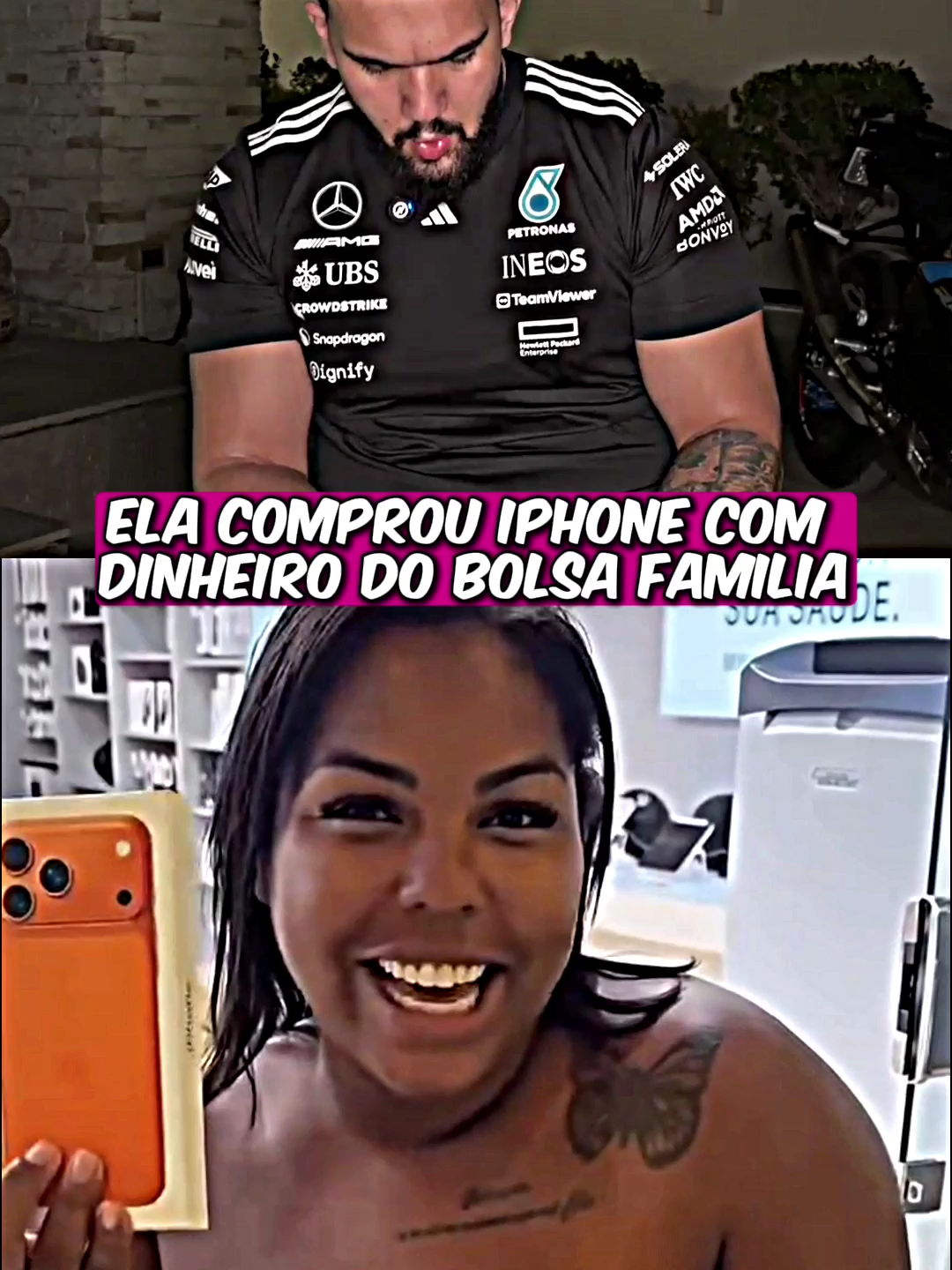 Ela comprou iphone com dinheiro do bolsa familia #ayrtonbrito #clipfyleague #ayrtonclipfy @clipfyai.league @ayrtonbrito_
