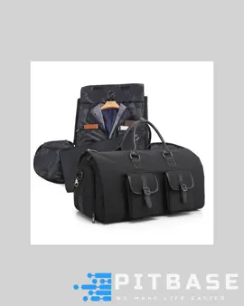 Pack your style, not your stress! 🎒✨ Meet your new travel buddy: the Multifunctional Foldable Suit Bag! 🧳 Perfectly designed to keep your suits wrinkle-free while looking chic at just $69.99. 💼 With its innovative foldable feature, you can say goodbye to clunky luggage and hello to effortless elegance! Fit for every occasion – from boardrooms to weddings – it’s your 24/7 sidekick that makes packing a breeze. 🕶️✈️ Don’t let your wardrobe get crumpled under pressure; grab yours before it folds into oblivion! 😄 #TravelSmart #SuitStyle #FashionOnTheGo #ChicLuggage #TravelEssentials #PackLikeAPro #StyleSquad #Wanderlust #SmartFashion #TravelInStyle Shop Now https://www.pitbase.com/products/multifunctional-foldable-suit-bag