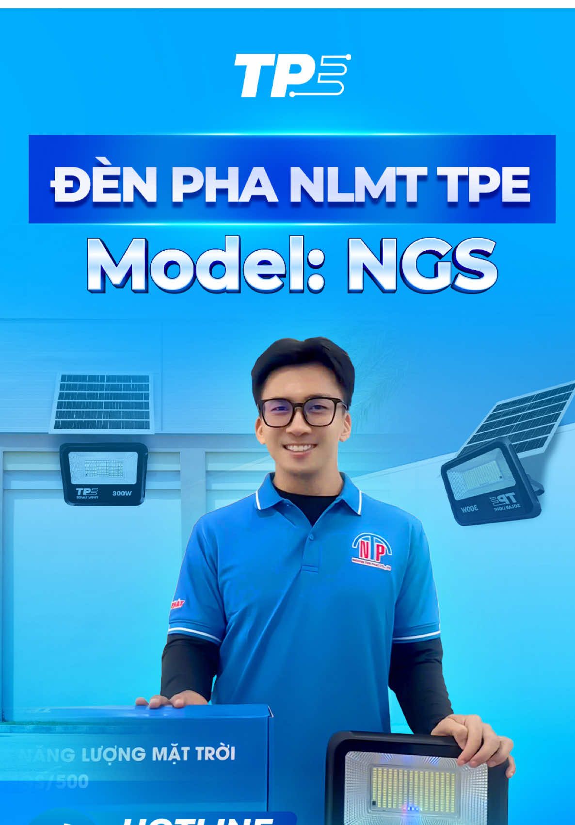 Cùng TPE mở hộp ĐÈN PHA NĂNG LƯỢNG MẶT TRỜI NGS - Sáng mạnh, lắp gọn, tiết kiệm điện 🔋 #tpe #denphanangluongmattroi #nangluongmattroi #dennangluongmattroi 