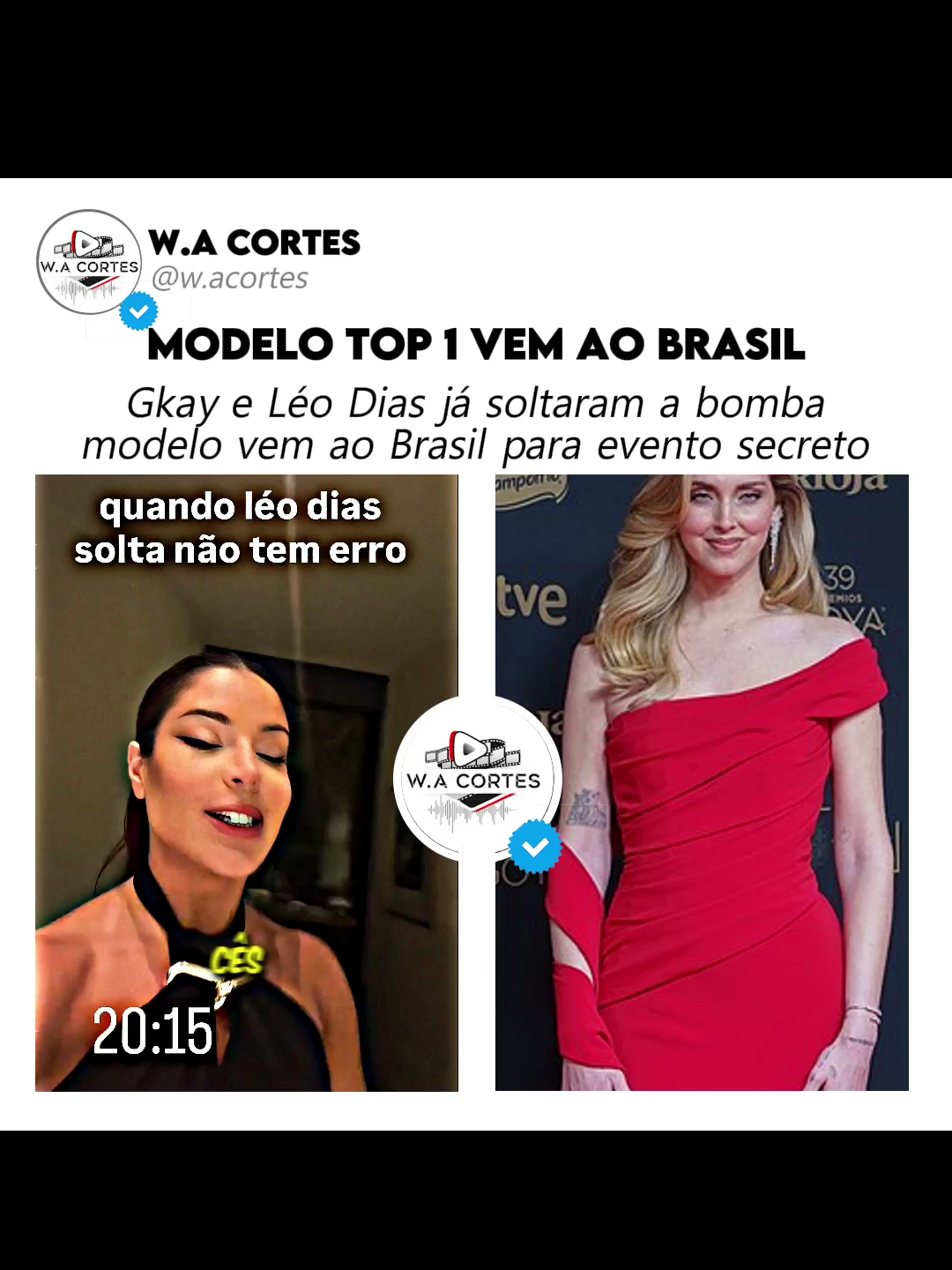 MODELO TOP 1 VEM AO BRASIL #eventoclipfy #moda @clipfyai.league