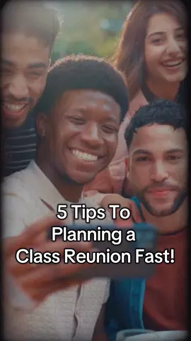 🎄CLASS REUNION IDEAS🎊 Planning a holiday class reunion quickly is easy when everyone is already in town! 🥰     1.    Create an event with a 2–3 hour window, keeping the duration short for busy holiday travelers.     2.    Keep the Vibe Relaxed and Easy. Bonfires are always fun, or throw a dessert party! The holidays are a great time for treats!     3.    Embrace the Holidays for Your Theme. Use simple holiday decor that is already available to minimize your planning. Ask guests to wear holiday sweaters or bring an ornament to set the tone.     4.    Choose a Convenient, Familiar Location, like a local favorite spot or a spacious home, to maximize attendance.     5.    Send a Clear Invitation with the details. Get the news out through your online class reunion group! Set up your event in Reunacy today, and track RSVPs! #classreunion #highschool #highschoolreunion 