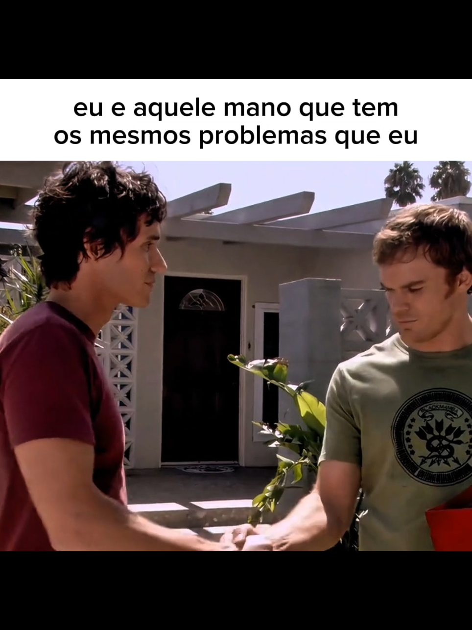 iguais até nos problemas  #dexter #brianmoser 
