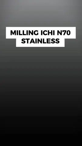 Milling ichi N70 Stainless ready pisau benjol dan pisau lurus🙏 #millingn70 #milling #n70 #fypppppp 