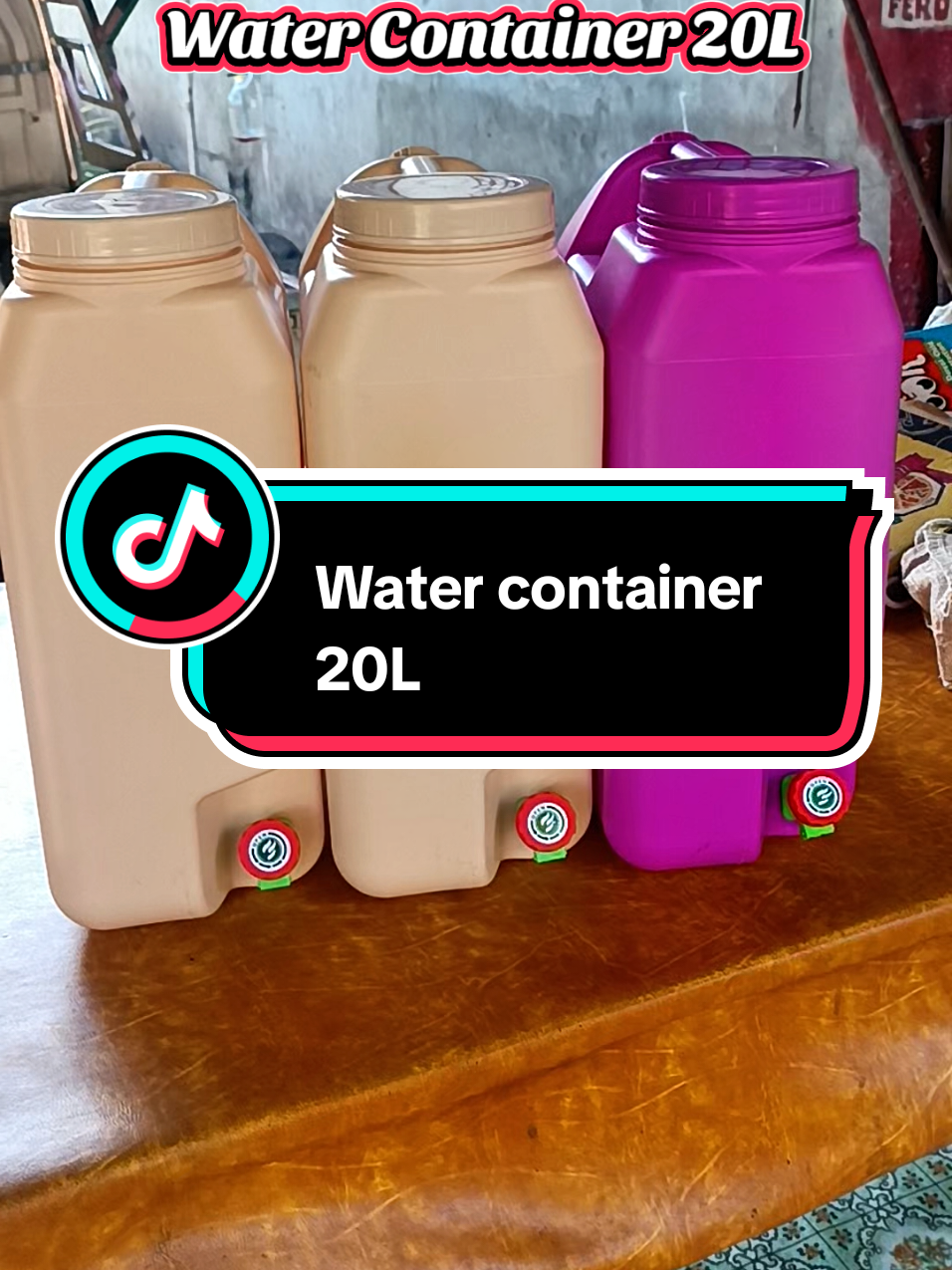 perfect for water refilling station,sa kitchen,outing makapal matibay ang water container#watergallon#watercontainer #20litersgalloncontainer #waterjug #fyp 