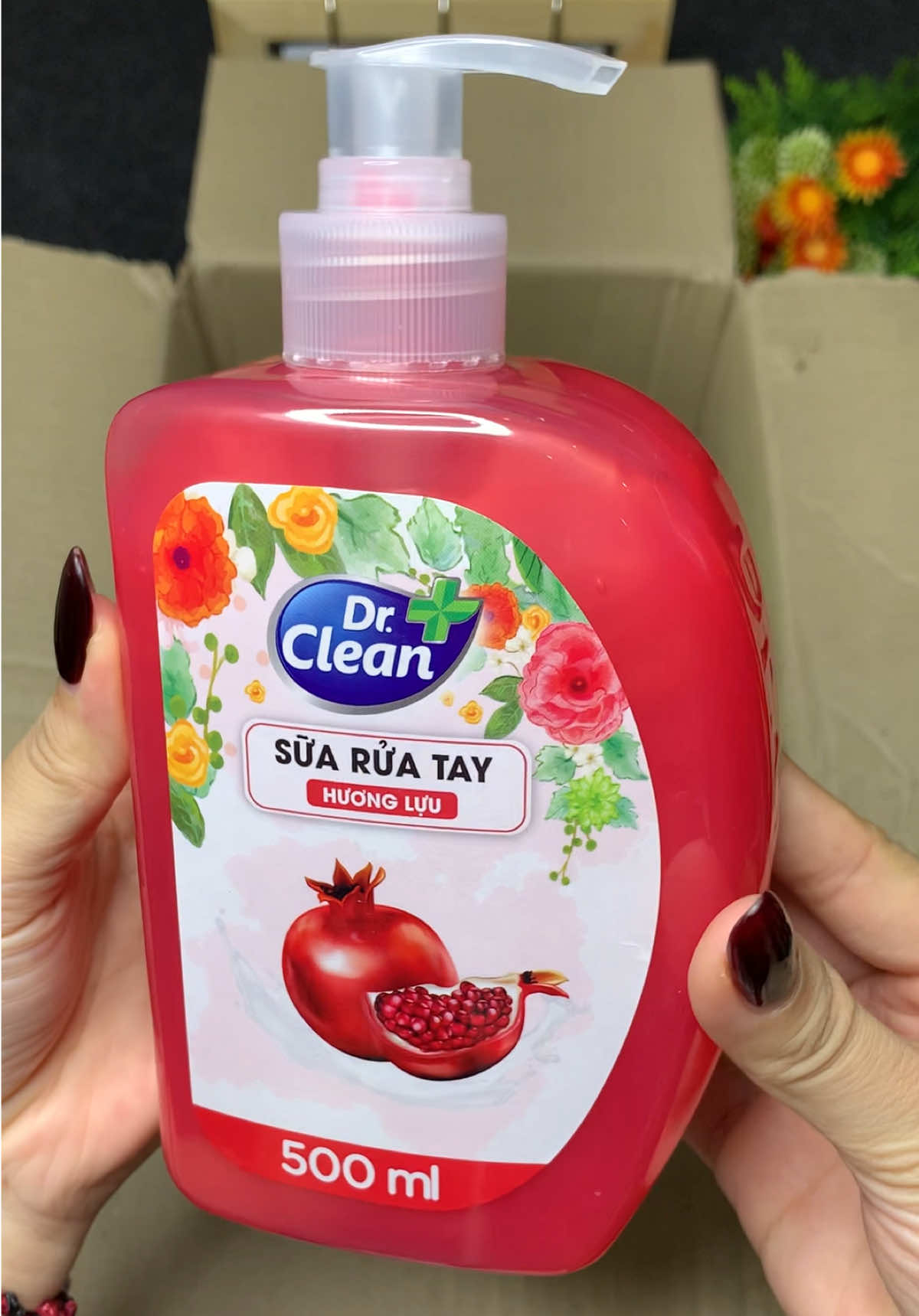 Chai bự 500ml dùng có khi qua Tết mới hết luôn á #nuocruatay #suaruatay #drclean 