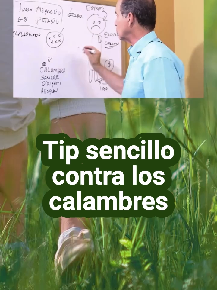 ¿Calambres? Empieza a practicar la conexión a tierra para relajar a tu cuerpo.  #calambres #naturalslim #saludable #franksuarez #vidasana