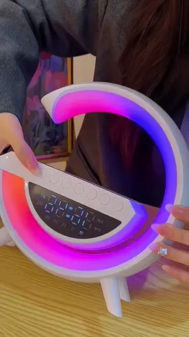 Loa Bluetooth G63 Siêu Đẹp Đổi Màu RGB & Đồng Hồ Báo Thức Thông Minh - Sạc Không Dây Tiện Lợi #loabluetooth #loanghenhacthongminh #xuhuong