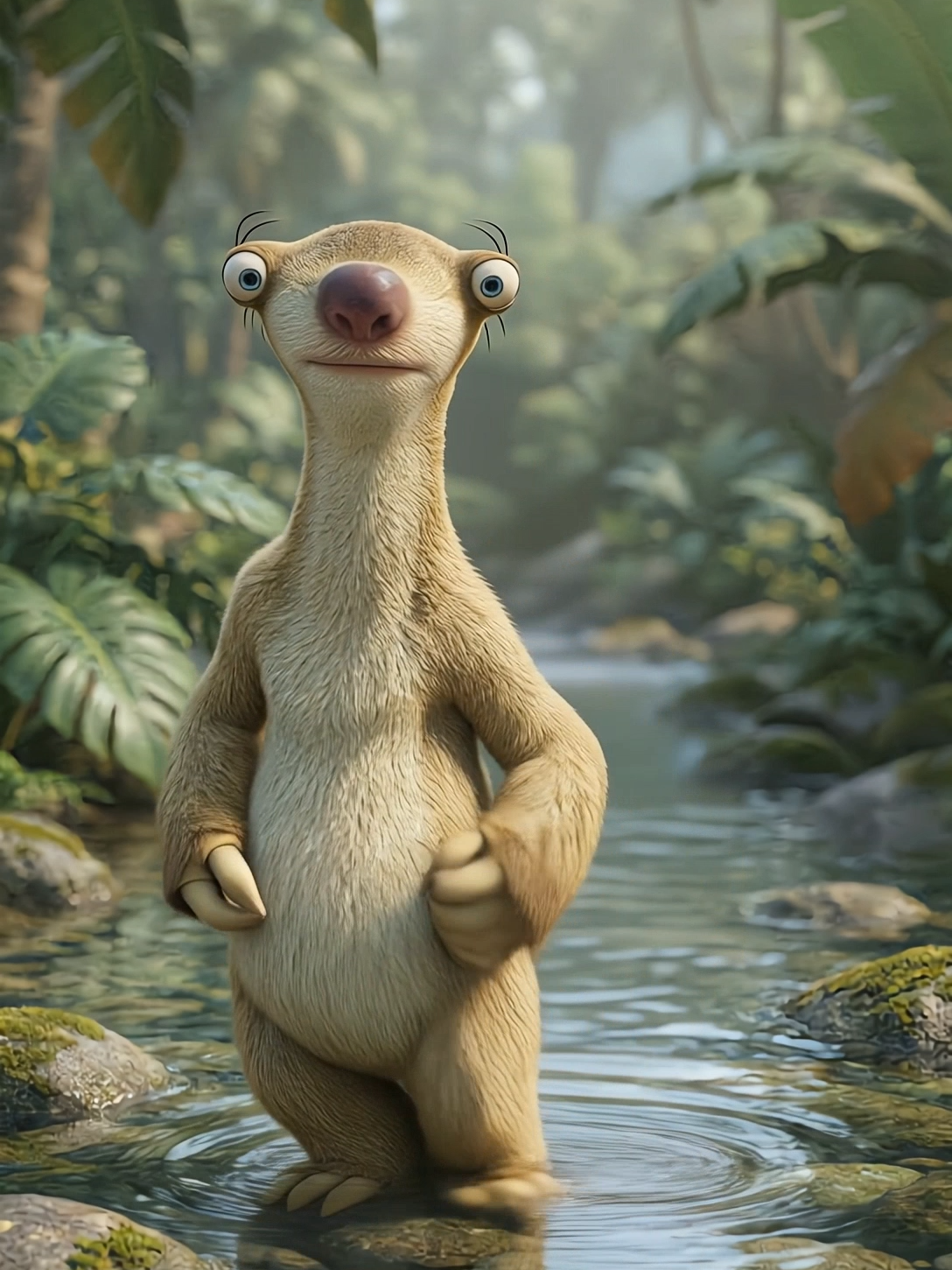 Sid doing THIS dance was not on my 2026 bingo card 💀🕺 #sid #iceage #fyp #foryou #dance #aidance #klingai #motioncontrol #animation #3dcharacter #viral #themerge_ai