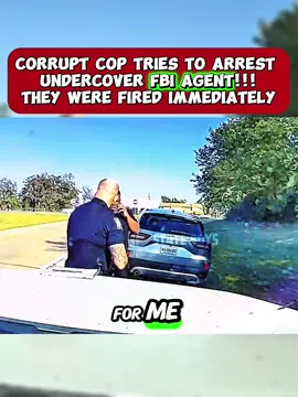 CORRUPT COP TRIES TO ARREST UNDERCOVER FBI AGENT!!! THEY WERE FIRED IMMEDIATELY #Cops #usa_tiktok #fyp #tiktokviral #Foryou 