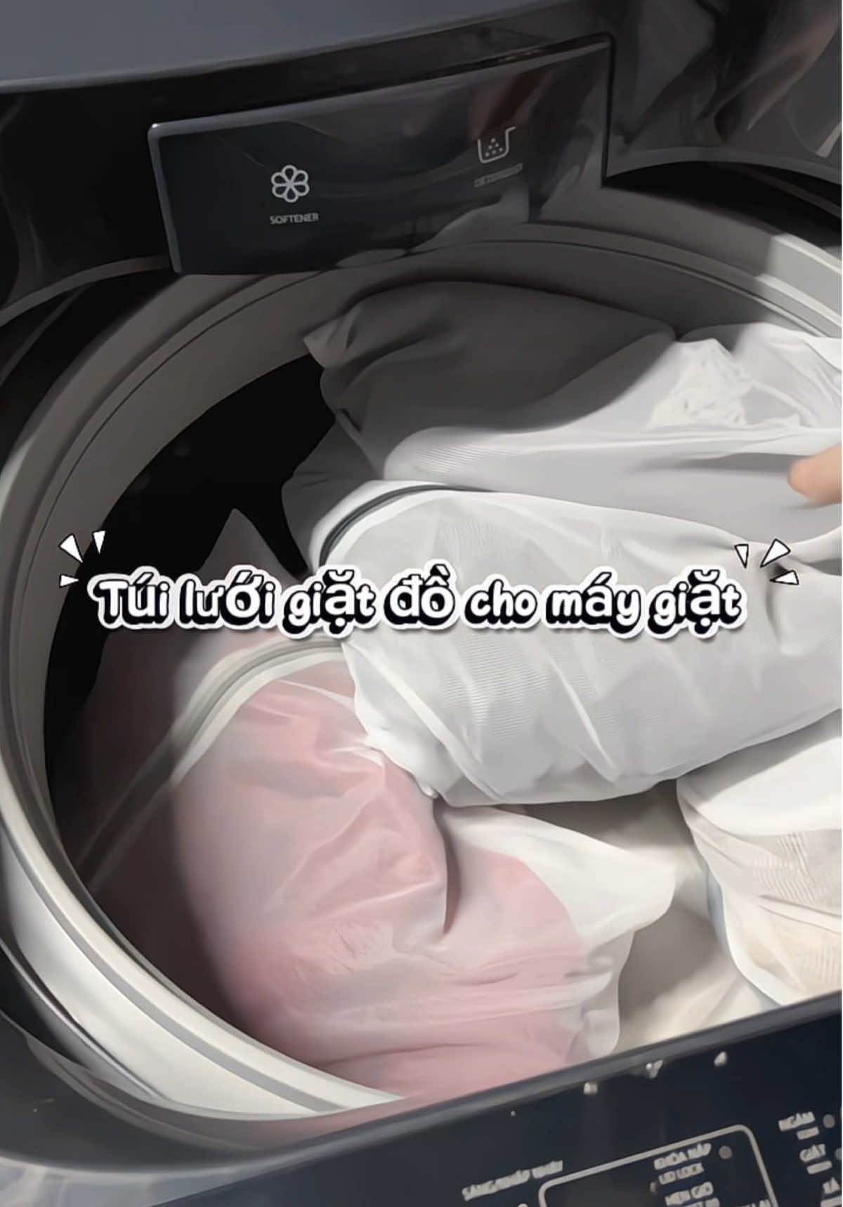 Combo túi lưới giặt cho máy giặt, quần áo mới lâu, tránh tình trạng bai gião xù lông tiện lắm nè! #tuiluoigiatquanao #tuiluoigiatquanaotrongmaygiat #tuiluoigiatdo #giadungtienich #mechengvabothui 