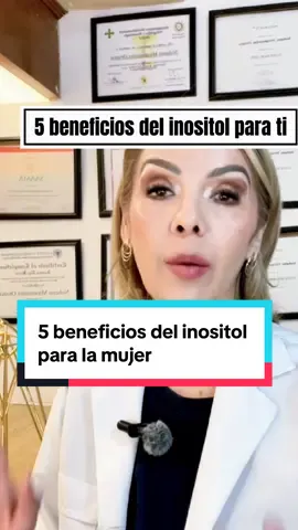 5 beneficios  del inositol para la mujer 