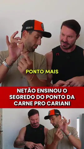@netaobombeef Mostrou Pro CARIANI Como Saber O PONTO DA CARNE! #netaobombeef #netaoclipfy #clipfyleague #churrasco 