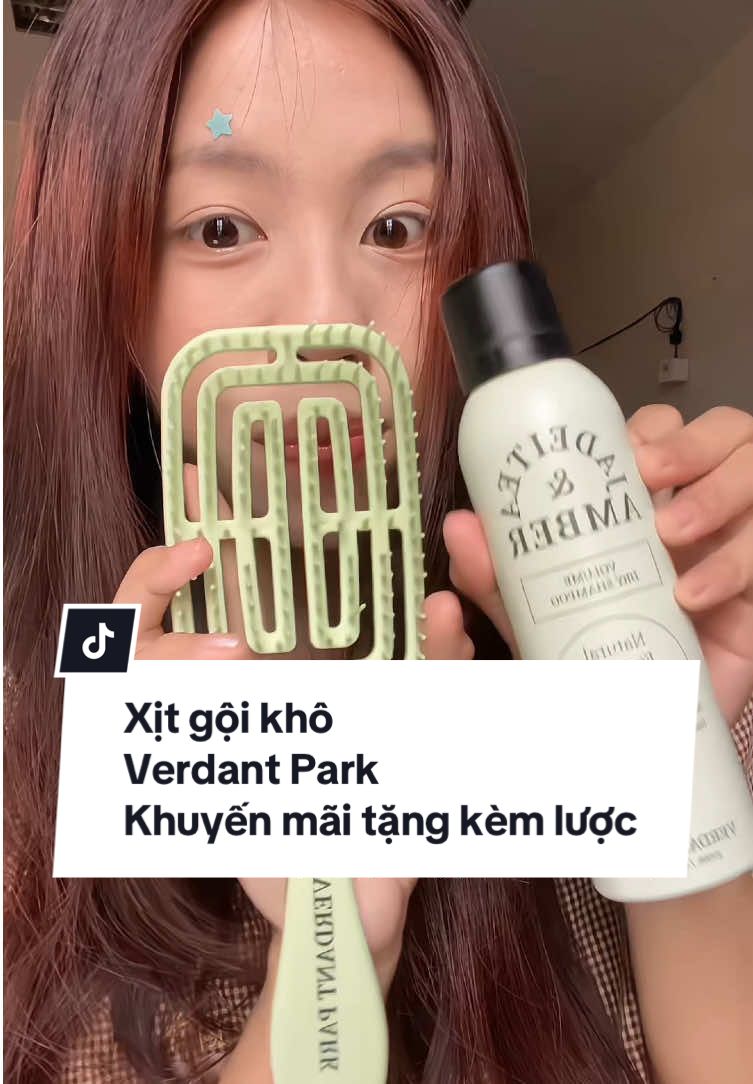 tóc siu phồng neee @Dầu gội khô Verdant Park top1✅ #xitgoikho #verdantpark #daugoikho #dryshampoo #xitphongtocnuochoa 