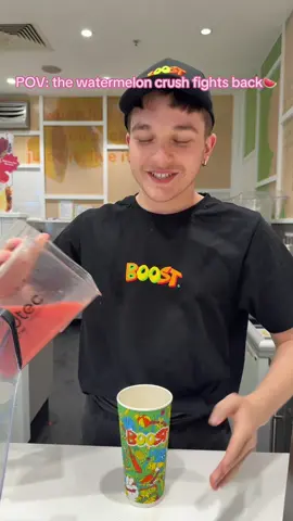 when you say “enjoy the drink,” and they say “you too!”😛#fyp #boostjuicepointcook #boostjuice #pov #relatable 