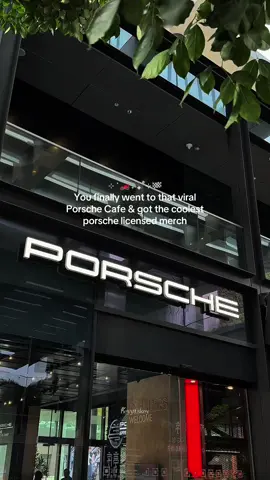 Finally went to PORSCHE cafe /studio BUT lots of things changed (was quite disappointed when I went there, it was very underwhelming) They used to have racing simulator & a second floor that was open to public (more dining space & cars on display) but now it’s only for private consultations 😔 I do love the outdoor seating, was very breezy and it’s a nice place to hang out or catch up on some light work!! #porsche #PlacesToVisit #porscheclub #cafe #klfoodie 