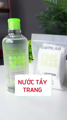 Dùng rất nhiều loại nước tẩy trang rồi nhưng loại này là em ưng nhất các bác ạ #nươctaytrang #nươctaytrangsoinlab #taytrang  @HẠNH ĐƠN GIẢN 