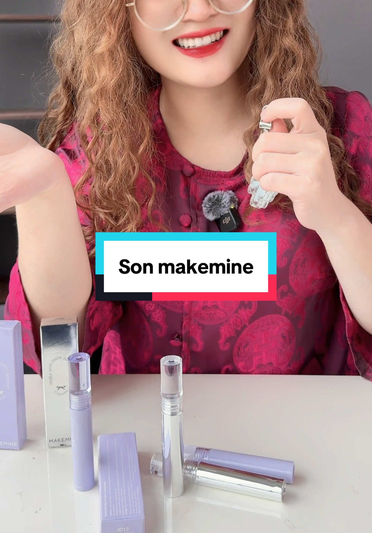 Không lem- Không Trôi #makemine #sonbong #sonmakemine #sonduongcomau #lipjelly  @makemine.vn