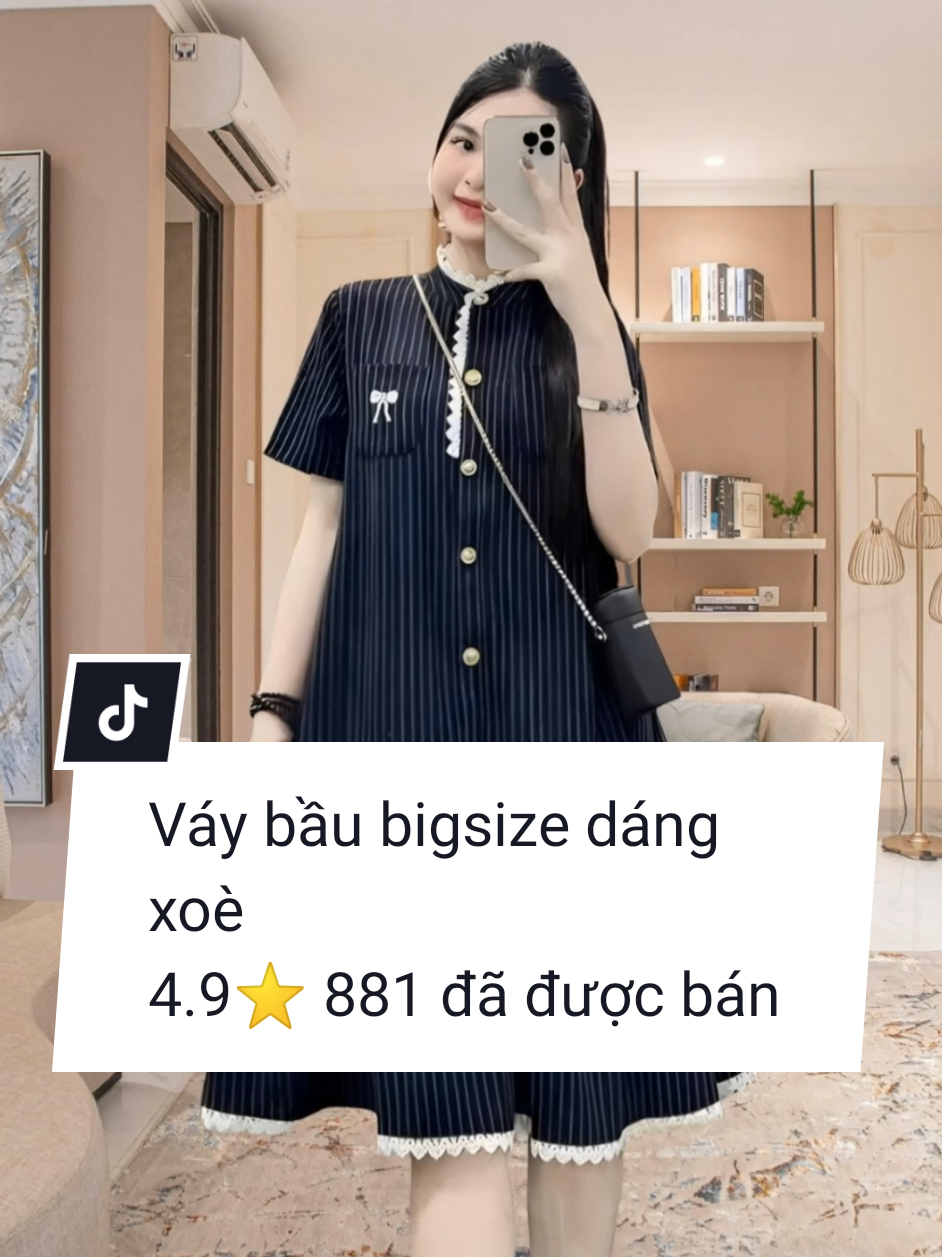 váy bầu Bigsize dáng xoè cúc thật siêu sang Thai sản Thai kỳ Thoải mái Thoáng khí. shop mới về phải nói xinh hết nấc luôn các mon công sở diện thì phải nói vừa sang vừa đẹp, lên dáng #mebau #dobauxinh #vaybauxinh #sontungmtp #xuhuong 