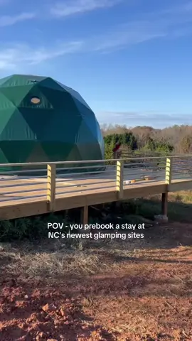 Opening June 1, 2026!! @Pilot Mountain Glamping Resort #glamping #uniquestays #NCtravel 