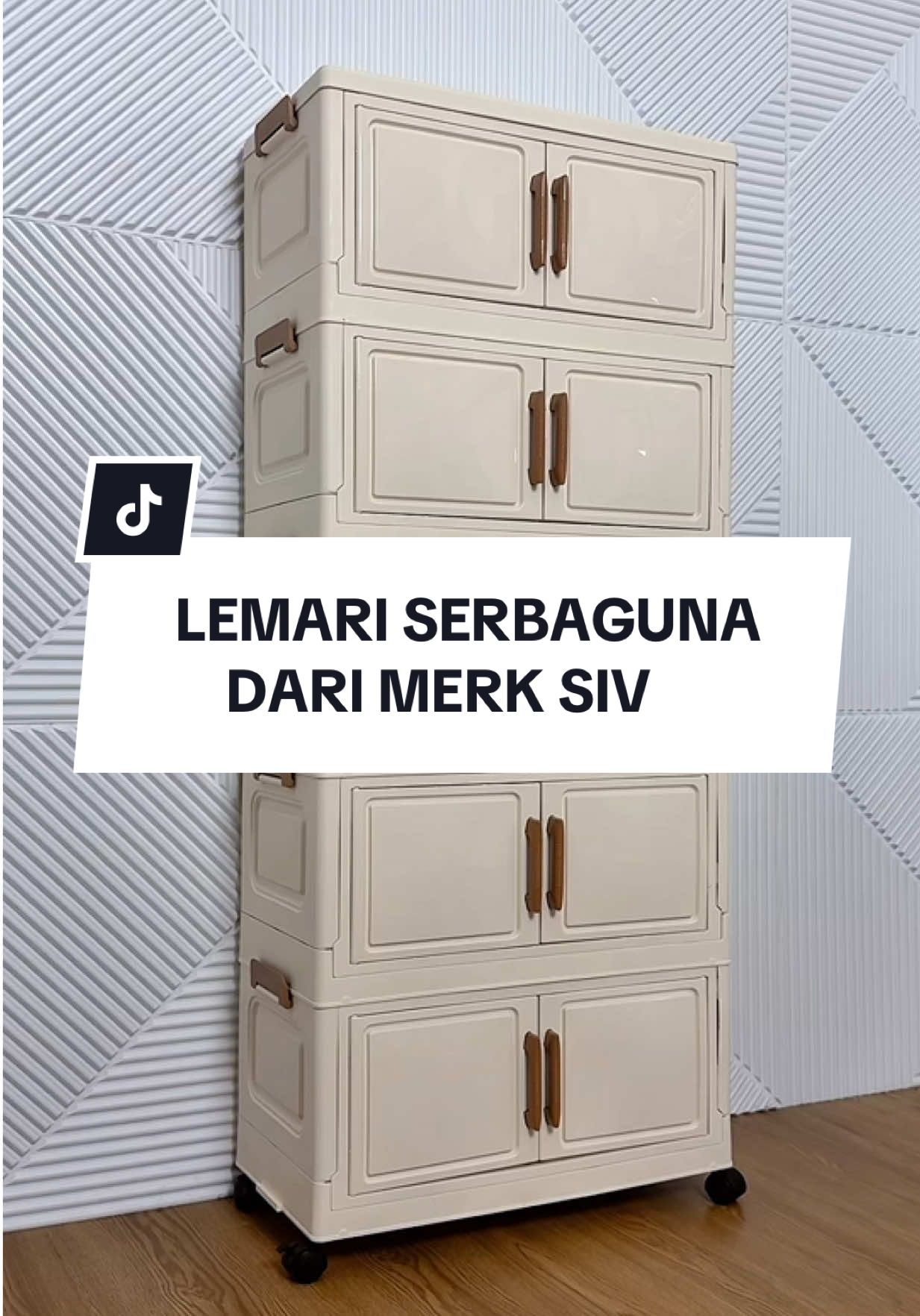 Lemari serbaguna dari SIV #lemariserbaguna #lemaripakaian #lemariplastik #lemarimurah #fyp 